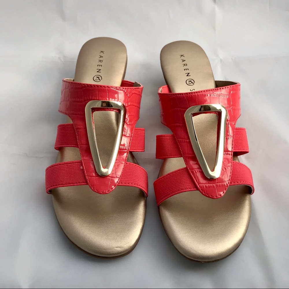 Karen Scott Engle Coral Sandal Sz 7M